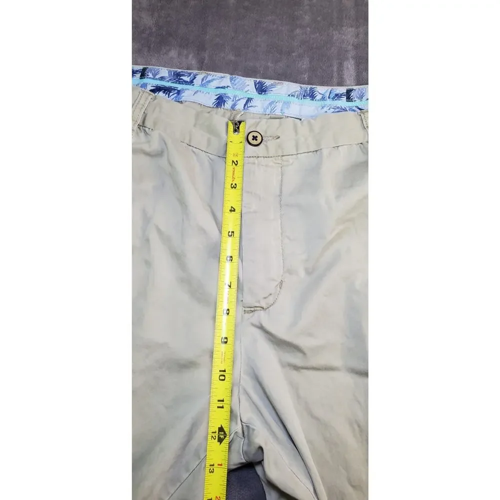 Tommy Bahama Mens Khaki Pants 42x34 Khaki Slack Chino Dress Trouser Cotton C7